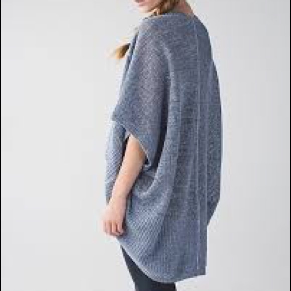 lululemon athletica Sweaters - Lululemon loose black cardigan size 6